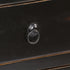 Rustika Rowe -  Sideboard Black 160x40x80 cm Solid Mango Wood